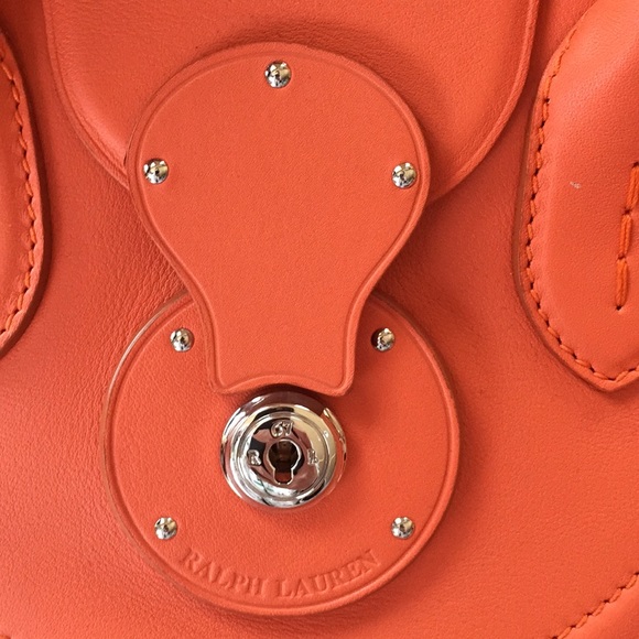 HP🥂 2x Ralph Lauren Ricky leather handbag new - Picture 4 of 7